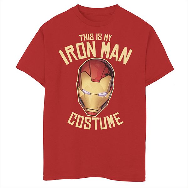 Boys 8-20 Marvel Avengers Iron Man Halloween Costume Graphic Tee