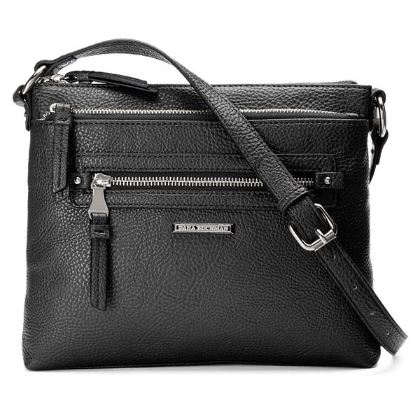 Buy Dana Buchman Crossbody Bag Black 11H x 10W x 2D Multiple Pockets at