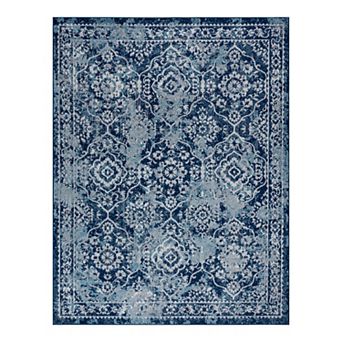 KHL Rugs Tiera Transitional Damask Area Rug