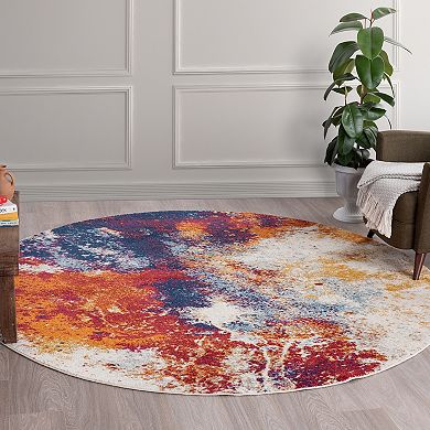 KHL Rugs Carter Contemporary Abstract Area Rug