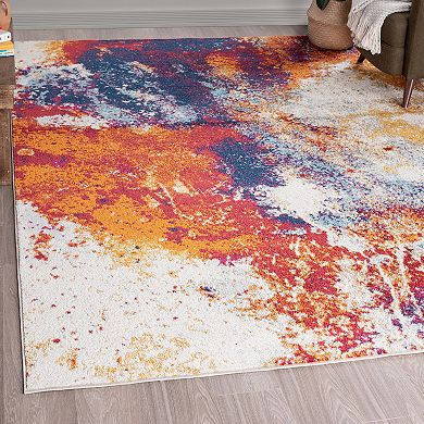 KHL Rugs Carter Contemporary Abstract Area Rug