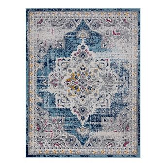 KHL Rugs Kaitlyn Traditional Medallion Area Rug