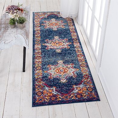 KHL Rugs Mila Traditional Medallion Area Rug
