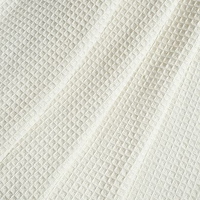 Lush Decor Waffle Cotton Knit Throw