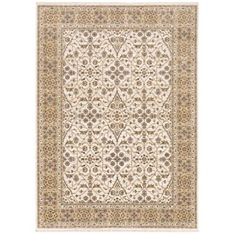 StyleHaven Mascotte Traditional Border Fringed Area Rug