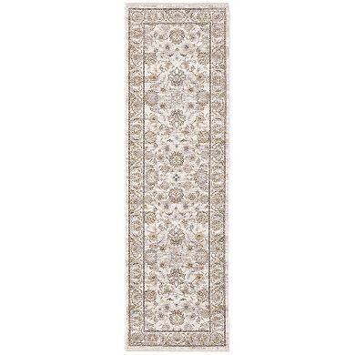 StyleHaven Mascotte Faded Vintage Fringed Area Rug