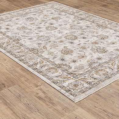StyleHaven Mascotte Faded Vintage Fringed Area Rug