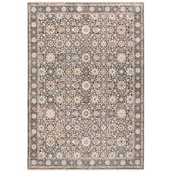 StyleHaven Mascotte Vintage Floral Fringed Area Rug