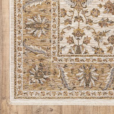 StyleHaven Mascotte Persian Inspired Fringed Area Rug