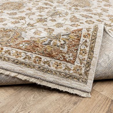 StyleHaven Mascotte Persian Inspired Fringed Area Rug