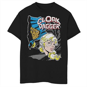 Boys 8-20 Marvel Cloak & Dagger Heads Vintage Graphic Tee