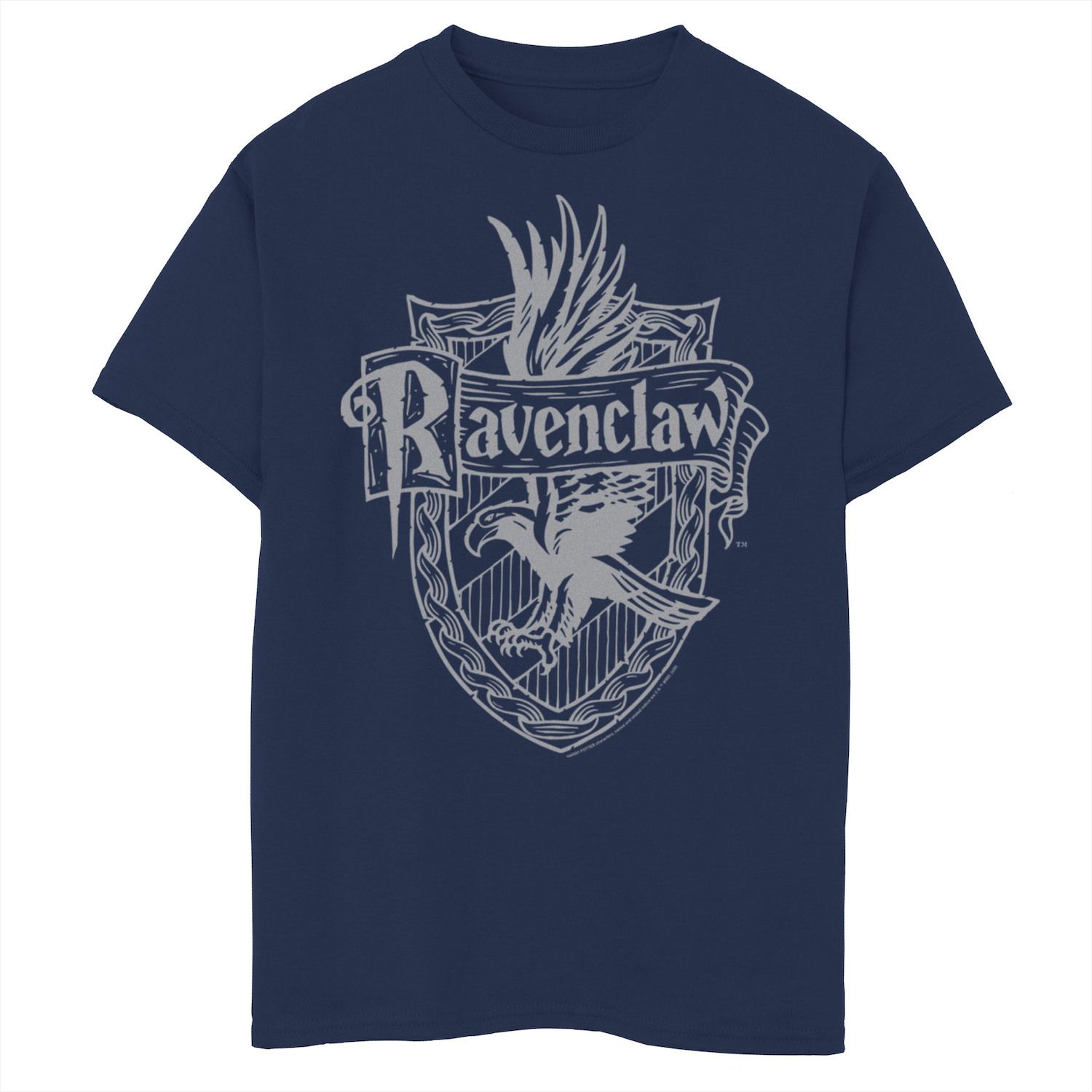 Image for Harry Potter Boys 8-20 Ravenclaw Detailed Crest Graphic Tee at Kohl's.