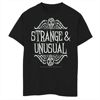 Boys 8-20 Beetlejuice Strange & Unusual Distressed Skulls Graphic Tee