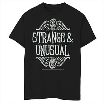 Boys 6-20 Beetlejuice Strange & Unusual Distressed Skulls Graphic Tee