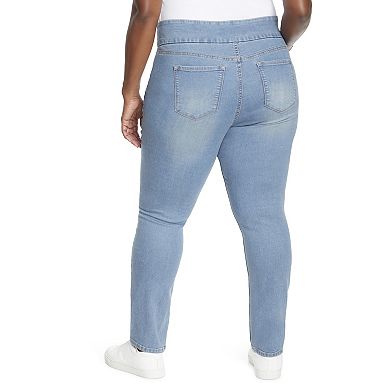 Plus Size Gloria Vanderbilt Amanda Pull On Pants