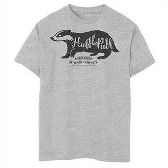 Boys 6-20 Harry Potter Dedication Patients Loyalty Animal Portrait Graphic Tee