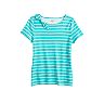 Women's Croft & Barrow® Striped Bow-Accent Boatneck Top