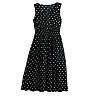Women's Croft & Barrow® Smocked-Waist Midi Dress