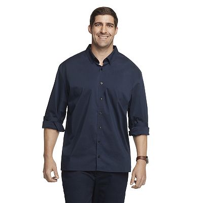 Big Tall Van Heusen Essential Classic-Fit Button-Down Shirt