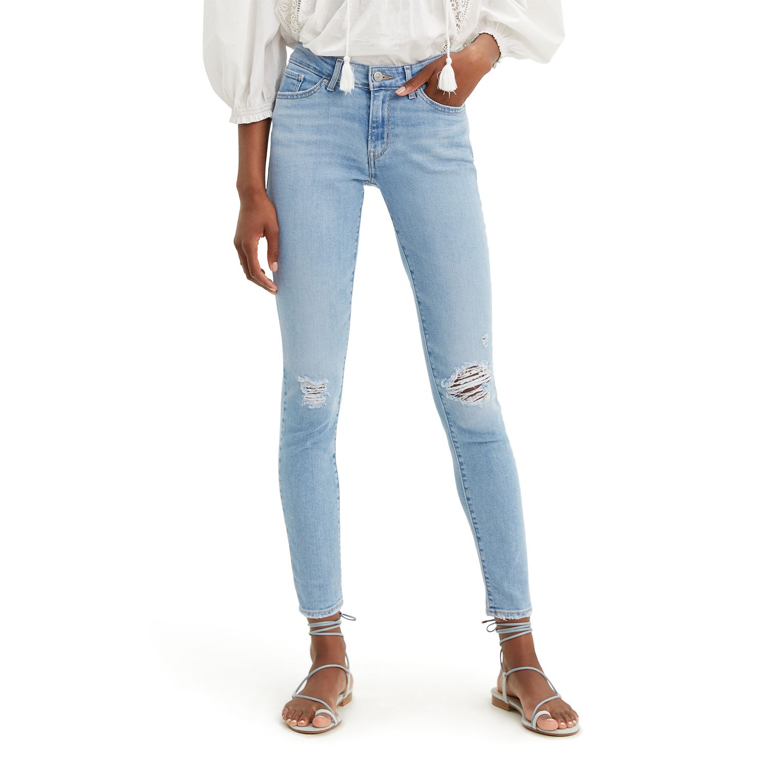 ladies levi's 711 jeans