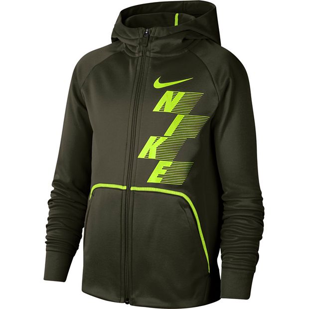 Boys 8 20 Nike Full Zip Graphic Training Hoodie