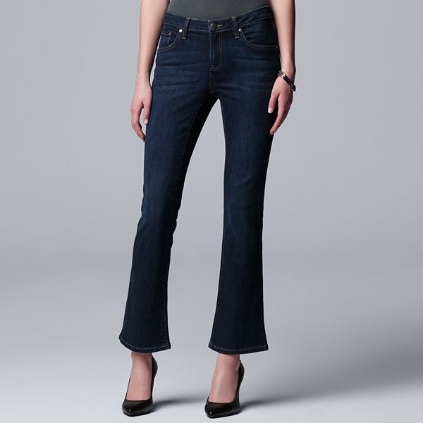 Women's SIMPLY VERA WANG Luxury Bootcut Jeans  Vera wang jeans, Simply  vera wang, Simply vera