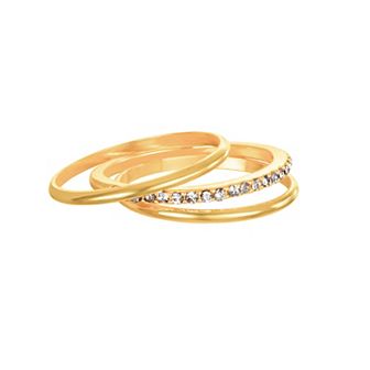 LC Lauren Conrad Stacking Ring Set