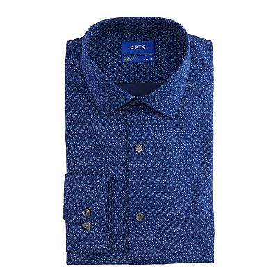 Apt 9 premier fashion flex slim fit shirt