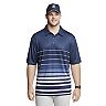 Big & Tall IZOD Classic-Fit Ombre Striped Performance Golf Polo