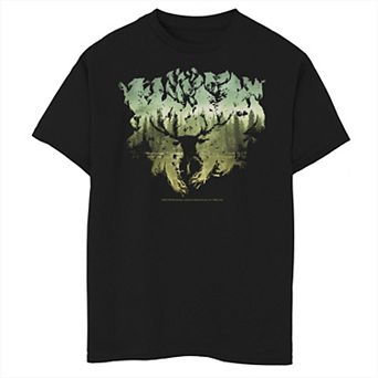 Boys 6-20 Harry Potter Patronus Dementor Silhouette Graphic Tee