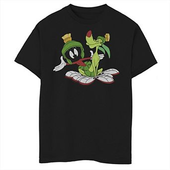 Boys 6-20 Looney Tunes Marvin The Martian And K-9 Portrait Graphic Tee