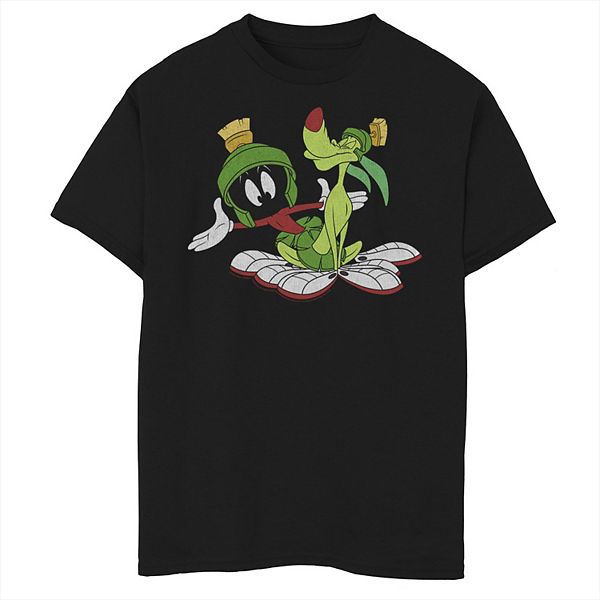 Boys 8-20 Looney Tunes Marvin The Martian And K-9 Portrait Graphic Tee