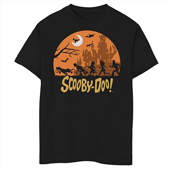 Boys 6-20 Scooby-Doo And The Gang Trick Or Treat Halloween Night Graphic Tee
