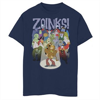 Boys 8-20 Scooby-Doo Shaggy And Scooby Zoinks Monsters Graphic Tee