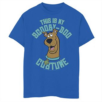 Boys 8-20 Scooby-Doo This Is My Scooby-Doo Costume Halloween Graphic Tee