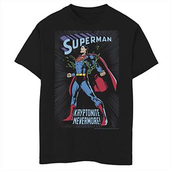 Boys 8-20 DC Comics Superman In Chains Vintage Poster Graphic Tee