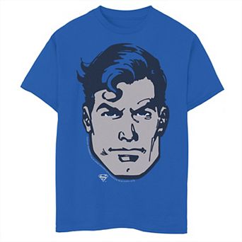 Boys 8-20 DC Comics Superman Large Chest Portrait Graphic Tee