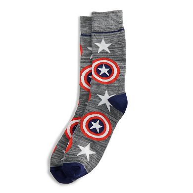 Men's Patterned Fashion Crew Socks