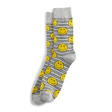 Men's Patterned Fashion Crew Socks