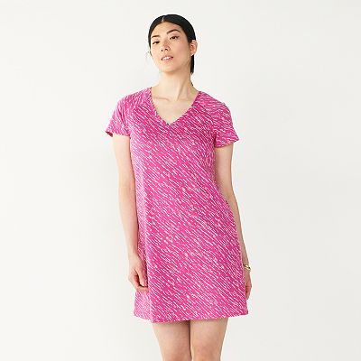 flutter sleeve t shirt dress Game Day Team Toile Flutter Sleeve Dress 2X