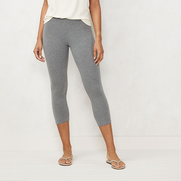 Plus Size LC Lauren Conrad Mid-Rise Leggings