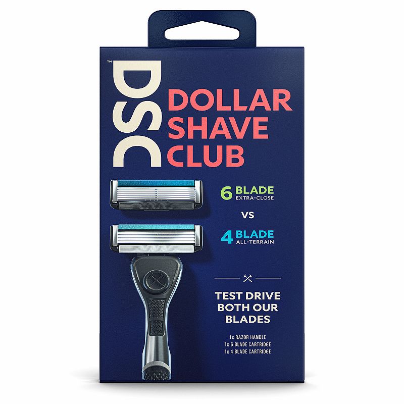 UPC 811346020016 product image for Dollar Shave Club Mixed Razor & Handle Starter Set, Multicolor, 1 CT | upcitemdb.com