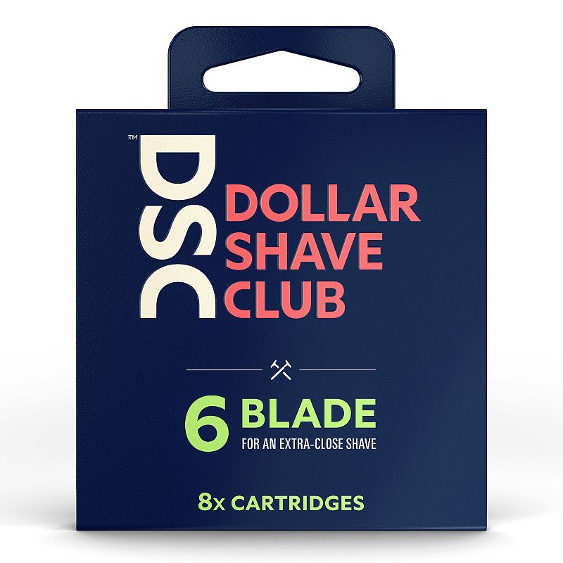 UPC 811346020085 product image for Dollar Shave Club 6-Blade Razor Refill - 8 Count, Multicolor, 8 CT | upcitemdb.com