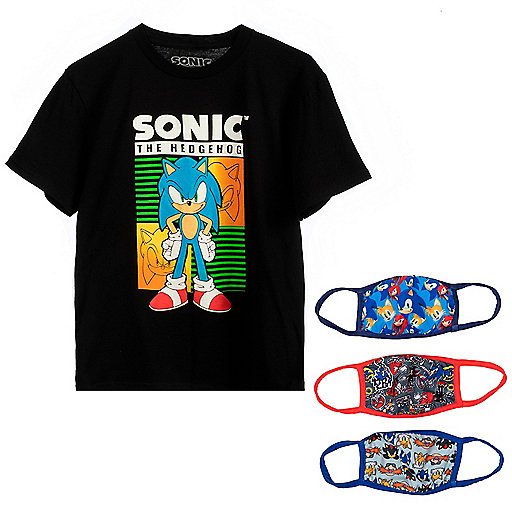 Sonic The Hedgehog Spring Into Action With Sonic Clothing Toys Kohl S - sonic movie shirt roblox