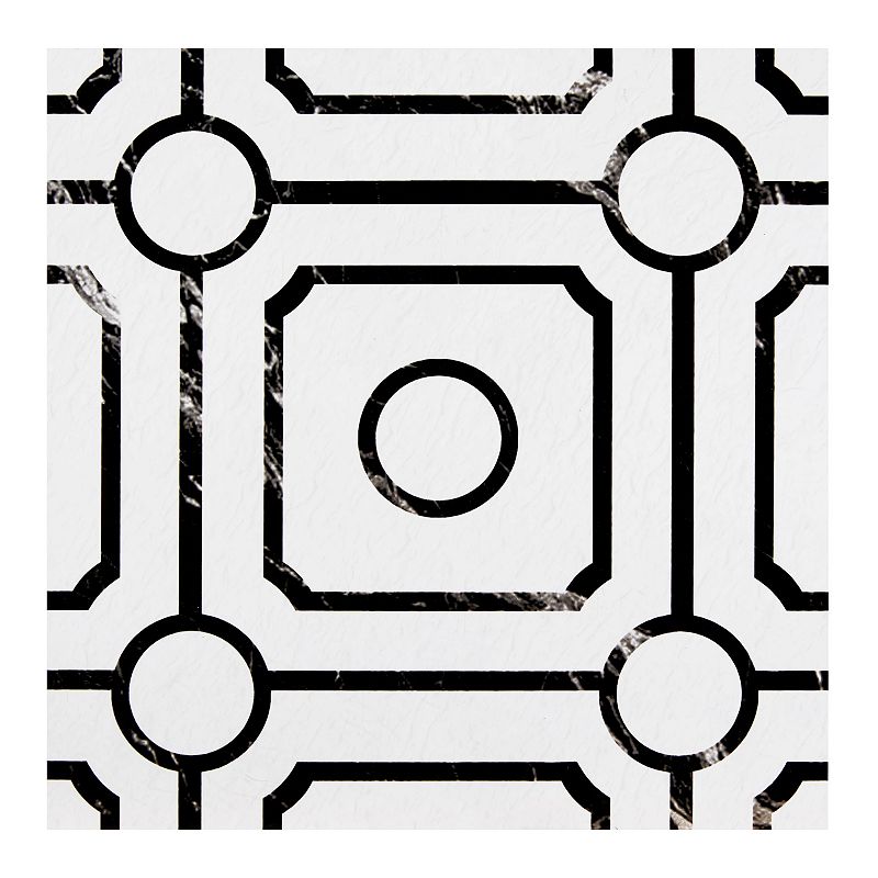 Achim Retro Carrera Self-Adhesive 20-piece 12 x 12 Vinyl Floor Tile Set