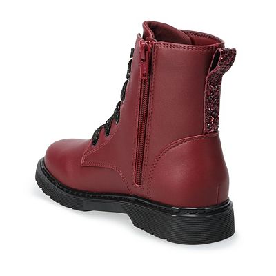 Kohls black combat boots online