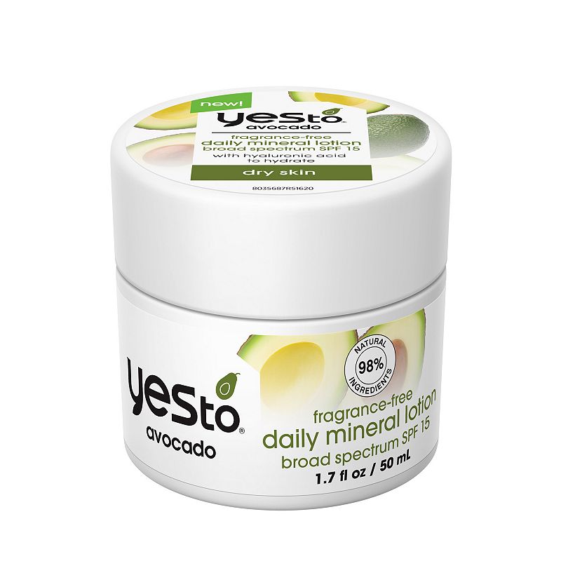 77035273 Yes To Avocado Fragrance-Free Daily Mineral Lotion sku 77035273