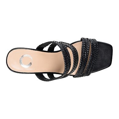 Journee Natia Women's Block Heel Sandals