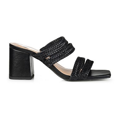 Journee Natia Women's Block Heel Sandals