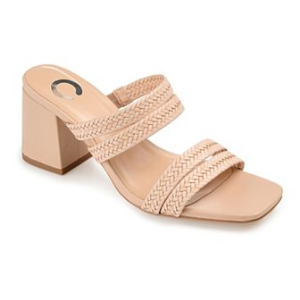 Journee Natia Women's Block Heel Sandals